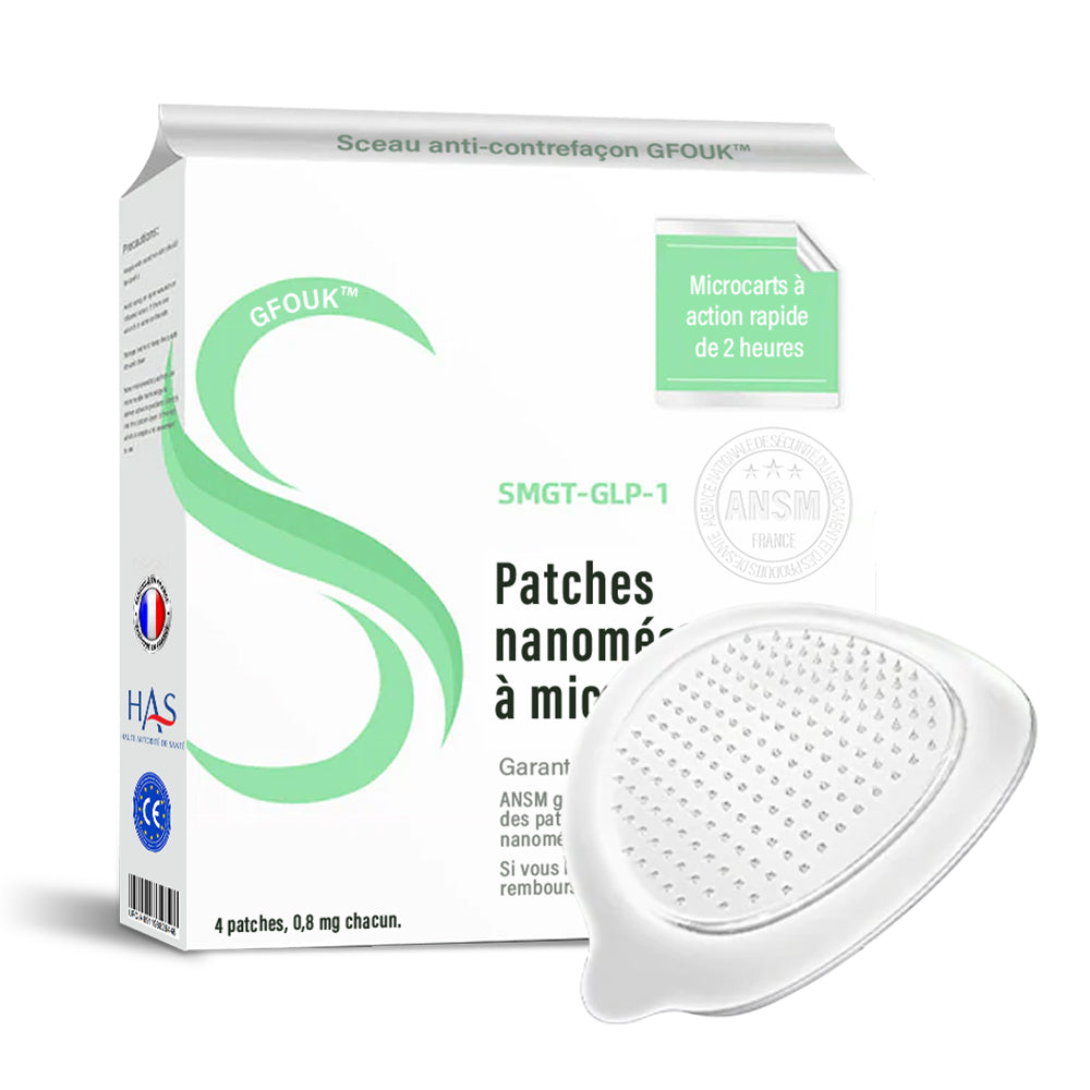 [Voir les résultats en 7 jours] ✅Patch Nano Microneedle SMGT-GLP-1 GFOUK™ ✅Approuvé par Santé Canada (Indolore, durable, traitant le diabète, l'obésité et les maladies cardiovasculaires) 🍁
