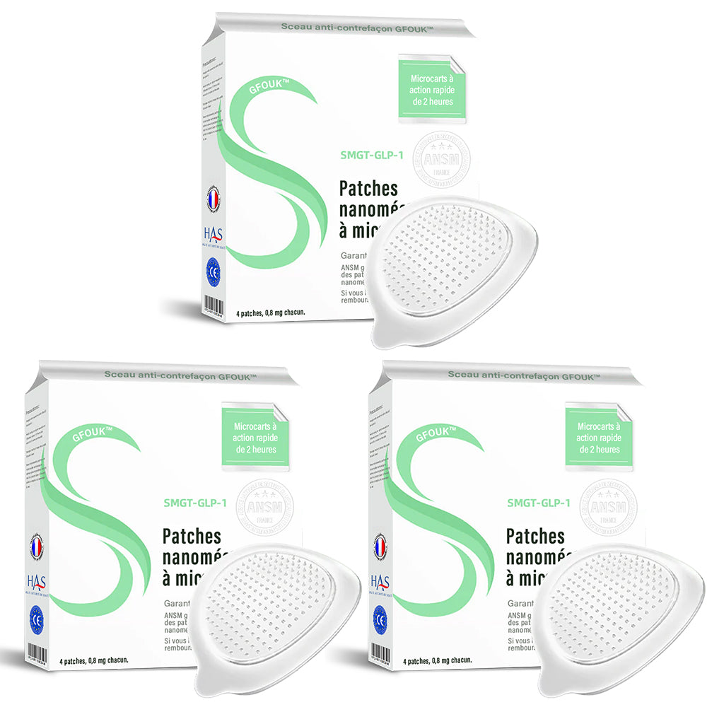 [Voir les résultats en 7 jours] ✅Patch Nano Microneedle SMGT-GLP-1 GFOUK™ ✅Approuvé par Santé Canada (Indolore, durable, traitant le diabète, l'obésité et les maladies cardiovasculaires) 🍁