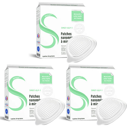 [Voir les résultats en 7 jours] ✅Patch Nano Microneedle SMGT-GLP-1 GFOUK™ ✅Approuvé par Santé Canada (Indolore, durable, traitant le diabète, l'obésité et les maladies cardiovasculaires) 🍁